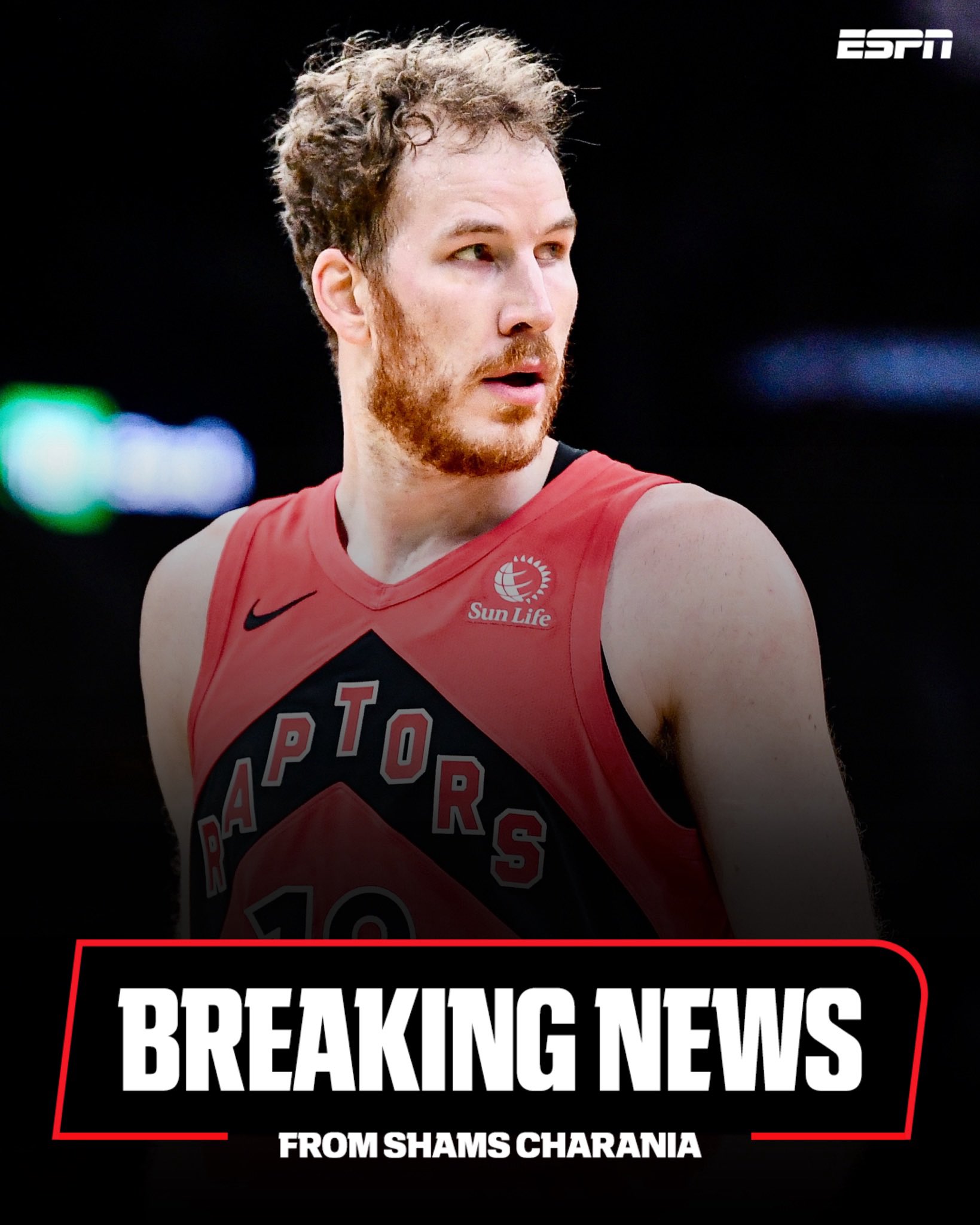 Shams：猛龙4年1.04亿美元提前续约珀尔特尔